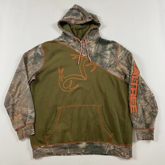 Realtree Camo Green Camo Hoodie Mens Realtree Mossy Oak Breakup